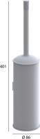 Ершик Boheme Uno 10984-NB nikel brush