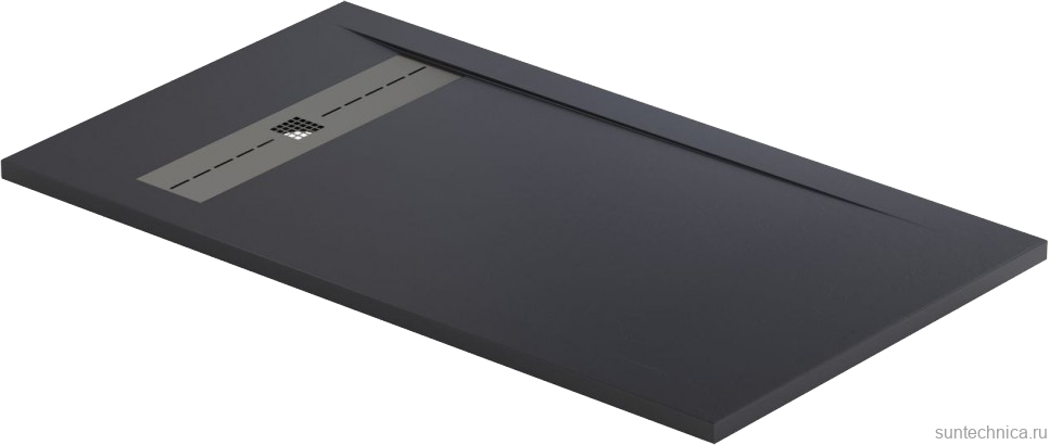 Поддон для душа Allen Brau Infinity 140х80 см, антрацит
