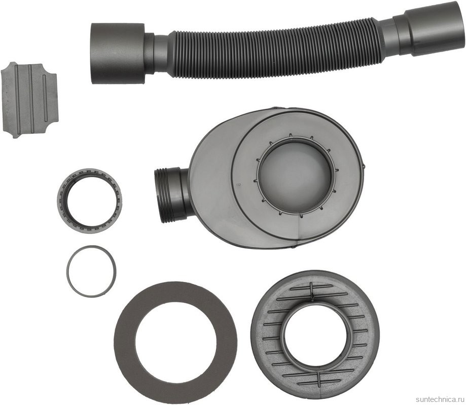 Поддон для душа Allen Brau Infinity 140х80 см, антрацит