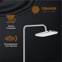 Душевая стойка Orange Thermo Thermo T02S4-912cr