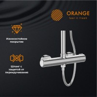 Душевая стойка Orange Thermo Thermo T02S4-912cr