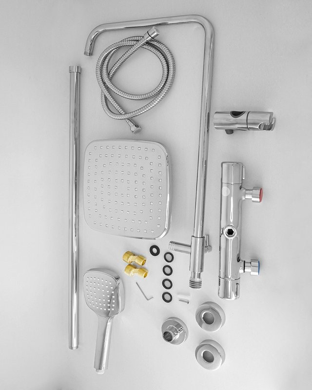 Душевая стойка Orange Thermo Thermo T02S4-912cr