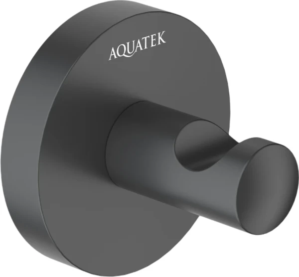 Крючок AQUATEK Оберон AQ4201MB матовый черный