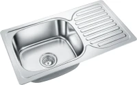 Мойка кухонная Emar Steel 302A