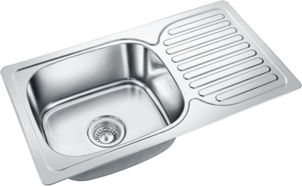 Мойка кухонная Emar Steel 302A