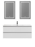 Мебель для ванной комнаты BelBagno Kraft 120 подвесная, bianco opaco, раковина bb1200etl