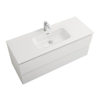 Мебель для ванной комнаты BelBagno Kraft 120 подвесная, bianco opaco, раковина bb1200etl