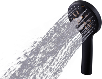 Смеситель с длинным изливом для ванны Fashun A2281-7 черный