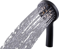 Смеситель с длинным изливом для ванны Fashun A2281-7 черный