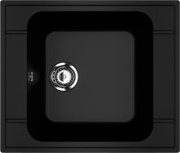 Мойка кухонная Ulgran U-604 -344 ультра-черная