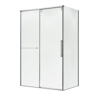 Душевой уголок Terminus Альба 02 2ES90х120C 90х120, хром