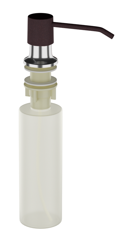 Дозатор для кухонной мойки Ulgran Quartz UQ -01 трюфель