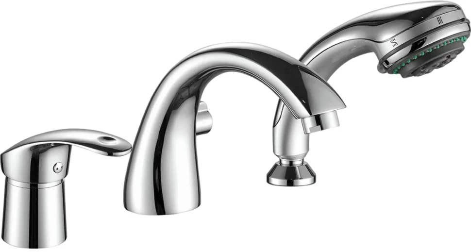 Смеситель на борт ванны Fashun A1121 хром
