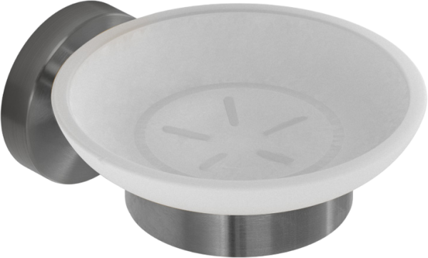 Мыльница Cezares Relax SODS-GM оружейная сталь