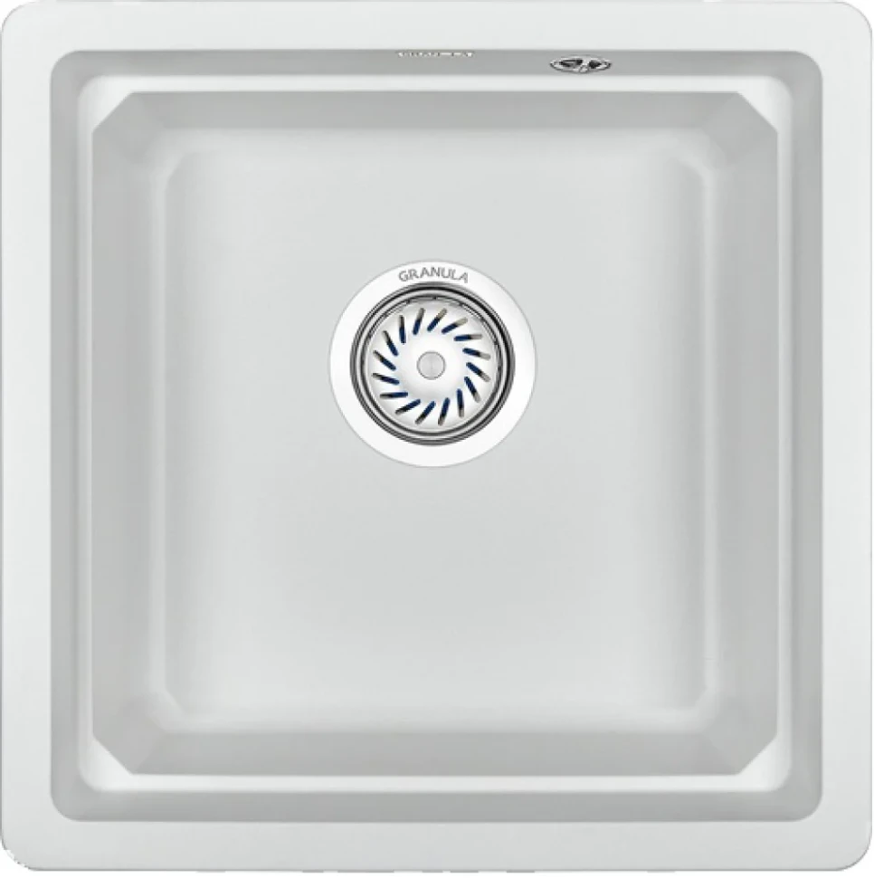 Мойка кухонная Granula Kitchen Space 4501U, арктик
