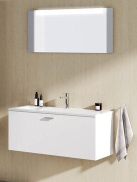 Мебель для ванной комнаты Ravak Clear II SD 100 глянцевая белая