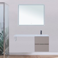 Тумба с раковиной Aquanet Алвита 48 капучино R