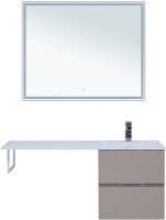 Тумба с раковиной Aquanet Алвита 48 капучино R