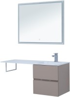 Тумба с раковиной Aquanet Алвита 48 капучино R