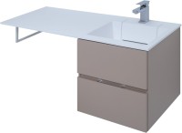 Тумба с раковиной Aquanet Алвита 48 капучино R