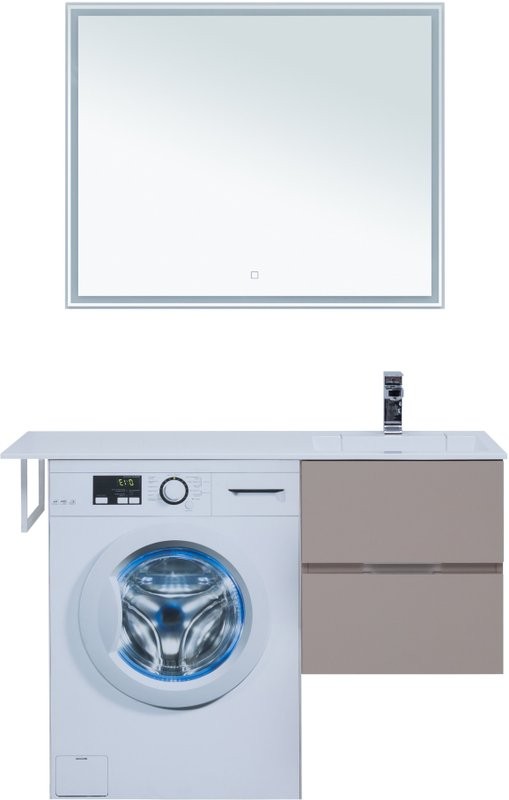 Тумба с раковиной Aquanet Алвита 48 капучино R