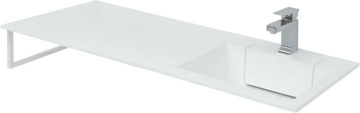 Тумба с раковиной Aquanet Алвита 48 капучино R