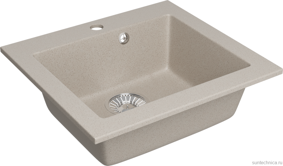 Мойка кухонная Domaci Болонья М-35-003 бежевая