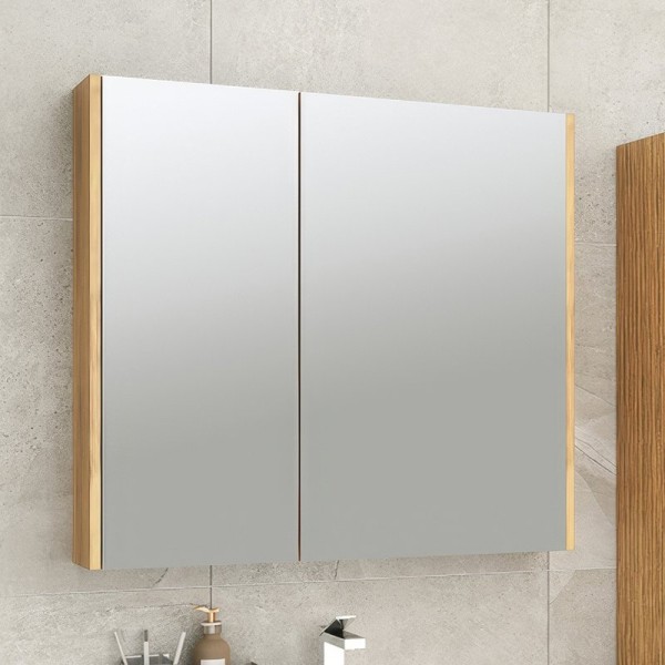 Зеркало-шкаф Emmy Дакота 70 рустик соломенный