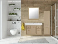Зеркало ASB-Woodline Толедо 105 капучино Зеркало ASB-Woodline Толедо 105 капучино