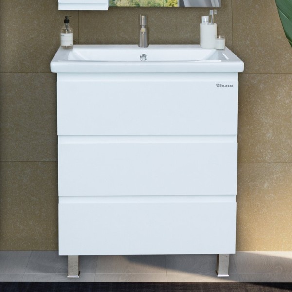 Тумба с раковиной Bellezza Асти 70 напольная