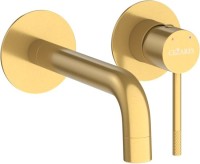 Смеситель для раковины Cezares Relax RELAX-BLI2-1 С ВНУТРЕННЕЙ ЧАСТЬЮ, брашированное золото