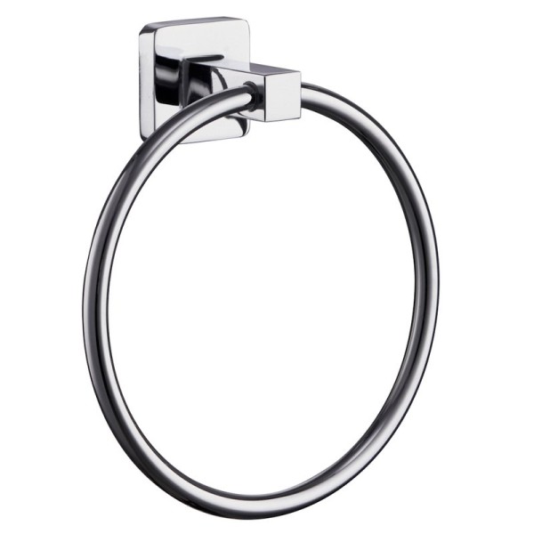 Держатель для полотенец Fashun A26 A2604 глянцевый хром, кольцо