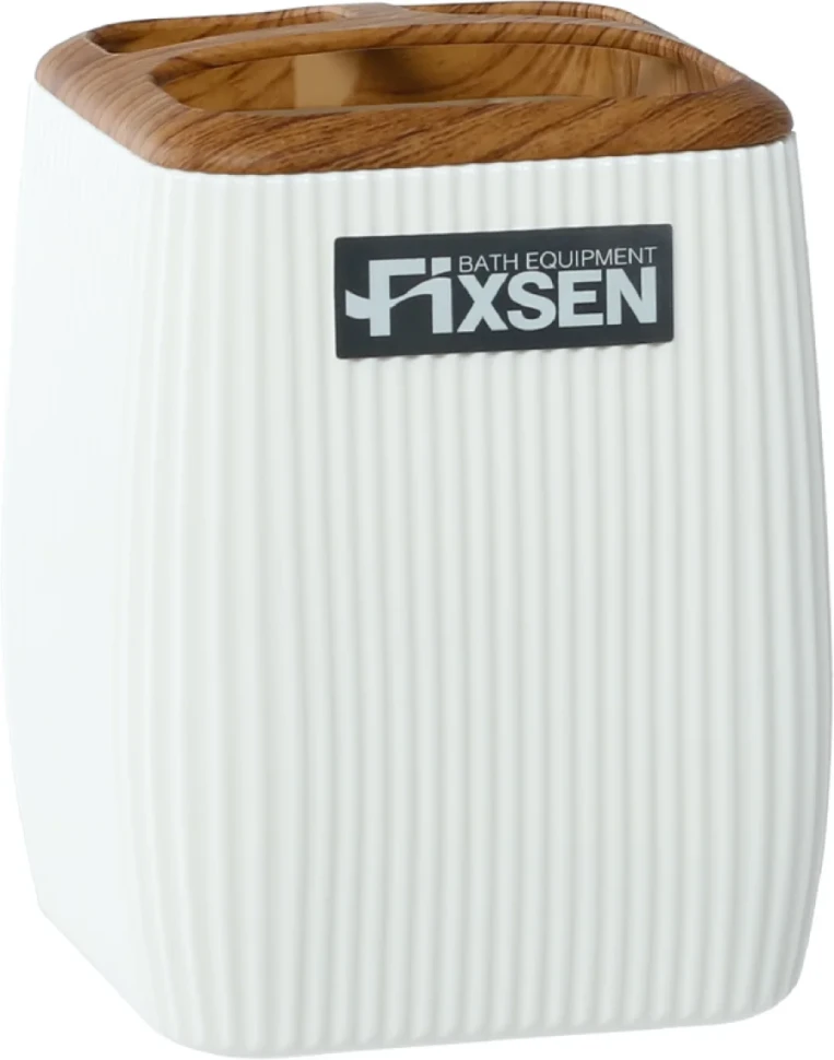 Набор Стакан Fixsen White Wood 402-3 + Мыльница 402-4