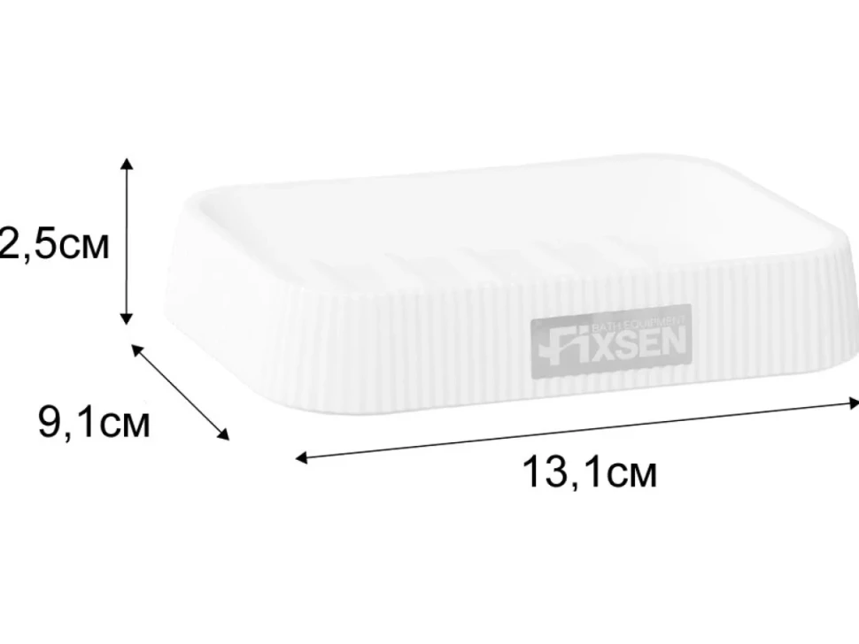 Набор Стакан Fixsen White Wood 402-3 + Мыльница 402-4