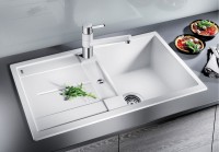 Комплект Мойка Blanco Metra 45S Compact 519576 белая + Измельчитель Bort Alligator X