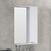 Зеркало Corozo Теона 50 R белое