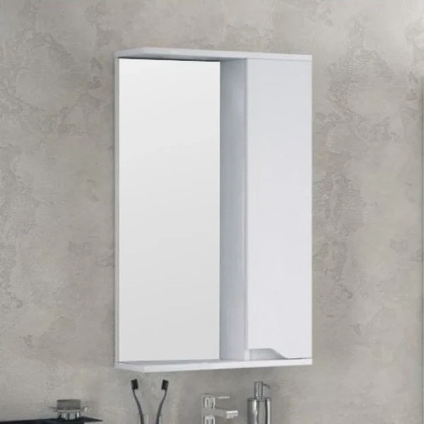 Зеркало Corozo Теона 50 R белое