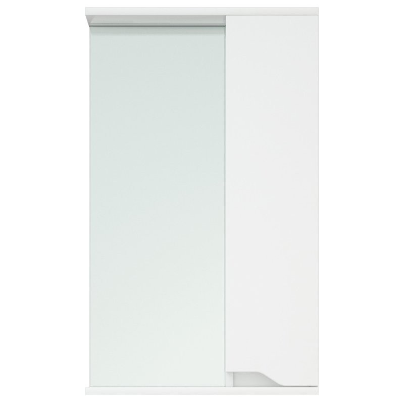 Зеркало Corozo Теона 50 R белое