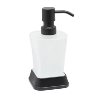 Набор Стакан Wasserkraft Amper 5428black + Дозатор 5499black Набор Стакан Wasserkraft Amper 5428black + Дозатор 5499black