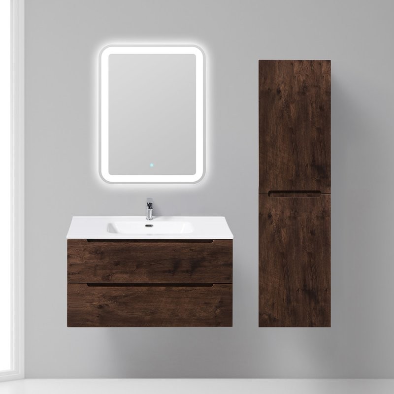 Мебель для ванной комнаты BelBagno Etna 90 rovere moro