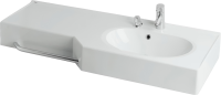 Раковина AQUATON Отель 127 R с навесами и диспенсером