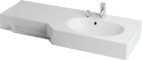 Раковина AQUATON Отель 127 R с навесами и диспенсером