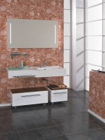 Раковина AQUATON Отель 127 R с навесами и диспенсером