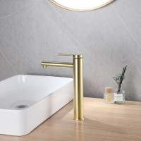 Смеситель для раковины Abber Emotion AF8811G золото