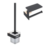 Набор Держатель Boheme Q 10941-G-B + Ершик 10954-G-B