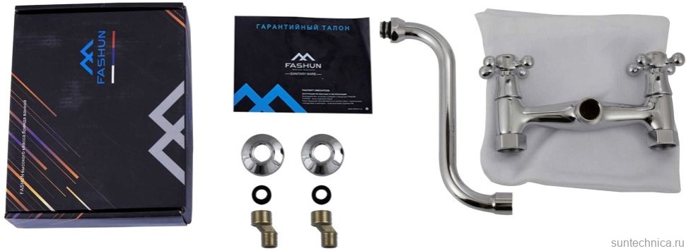 Смеситель для кухни Fashun A4608 хром