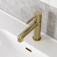 Смеситель для раковины IDDIS AIGMG00i01 золотой матовый