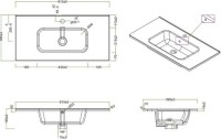 Мебельная раковина BelBagno BB800/390ETL 80