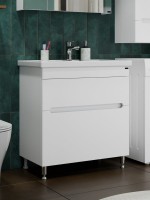 Мебель для ванной комнаты СаНта Лондон 80 напольная, 2 ящика