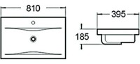 Раковина SantiLine SL-2101 80